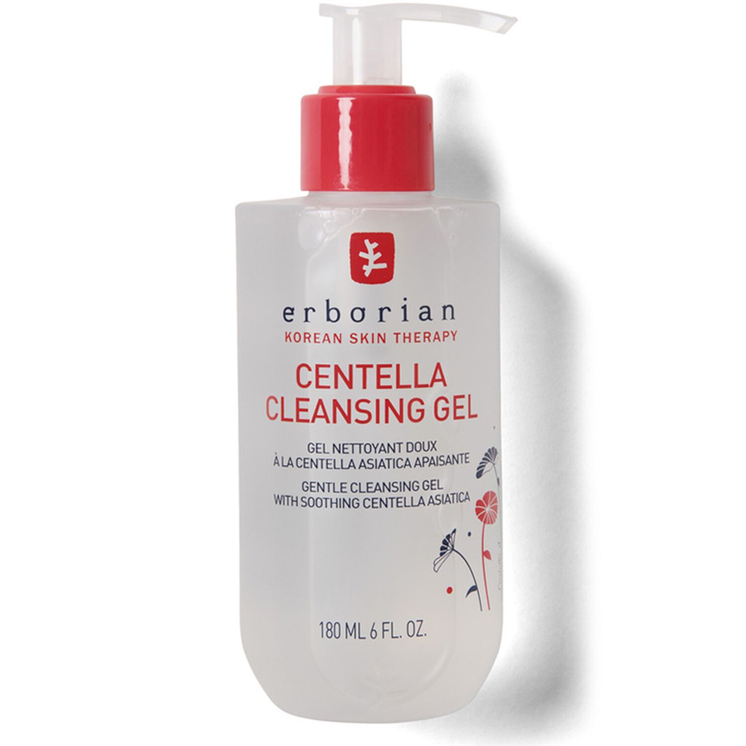 Erborian Centella Cleansing Gel Gel nettoyant doux apaisant 180 ml