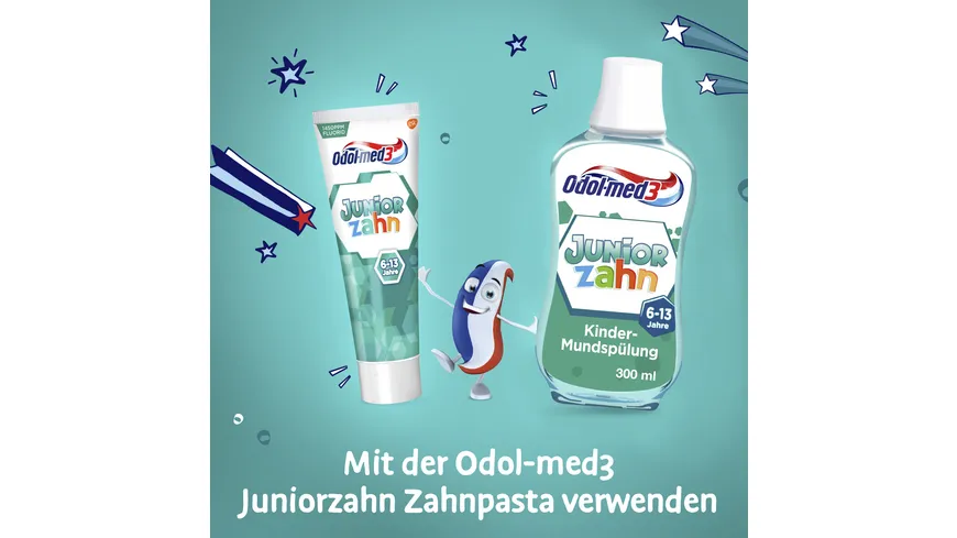 Odol-med3 Juniorzahn Mundspülung 300ml 300 ml