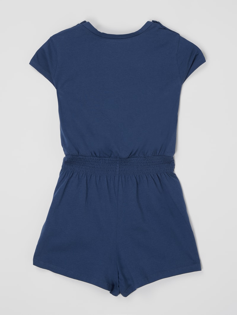 Playsuit aus Jersey in rauchblau
