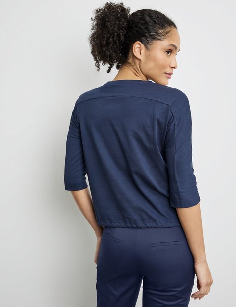 3/4 Arm Shirt mit Tunnelband