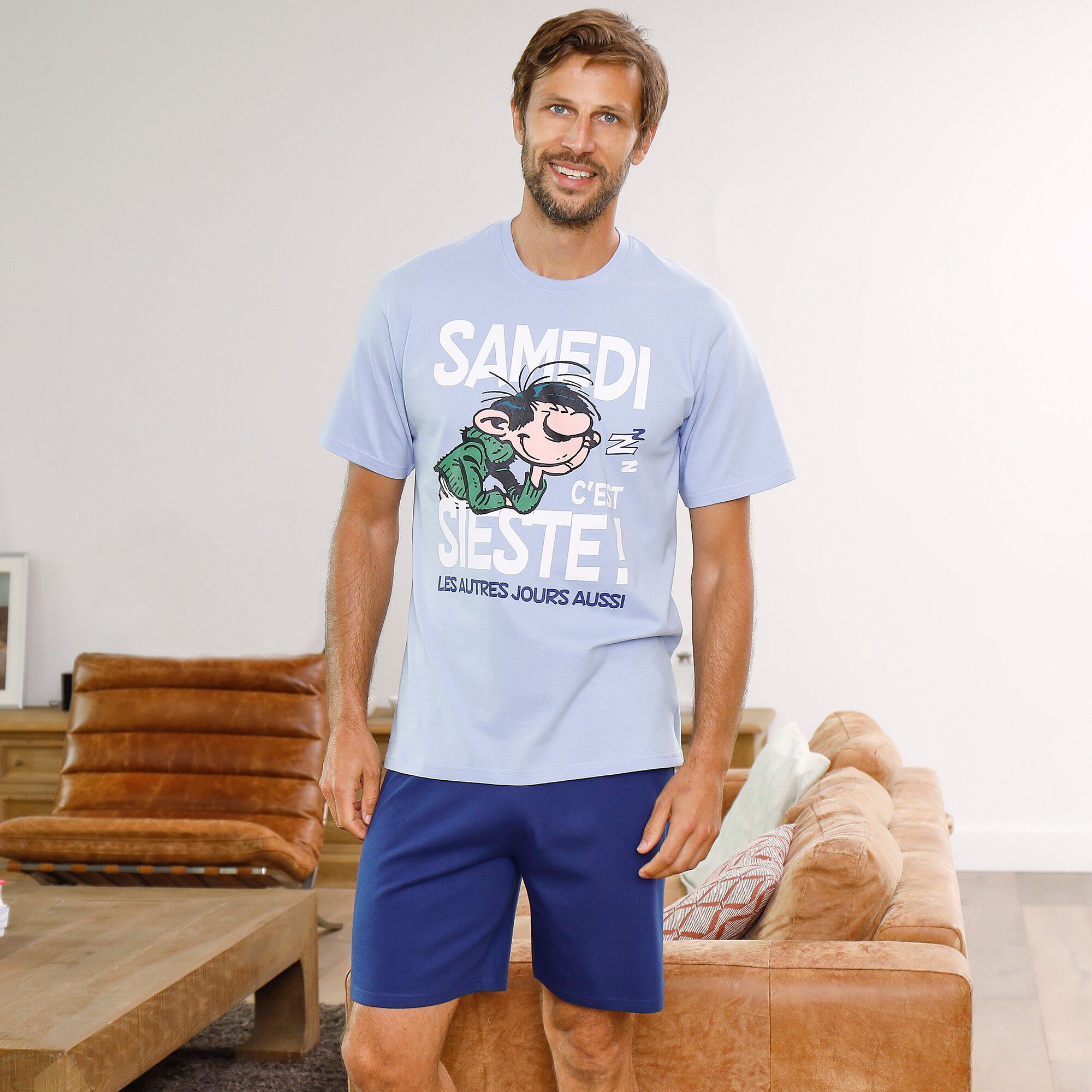 Pyjama short Gaston Lagaffe