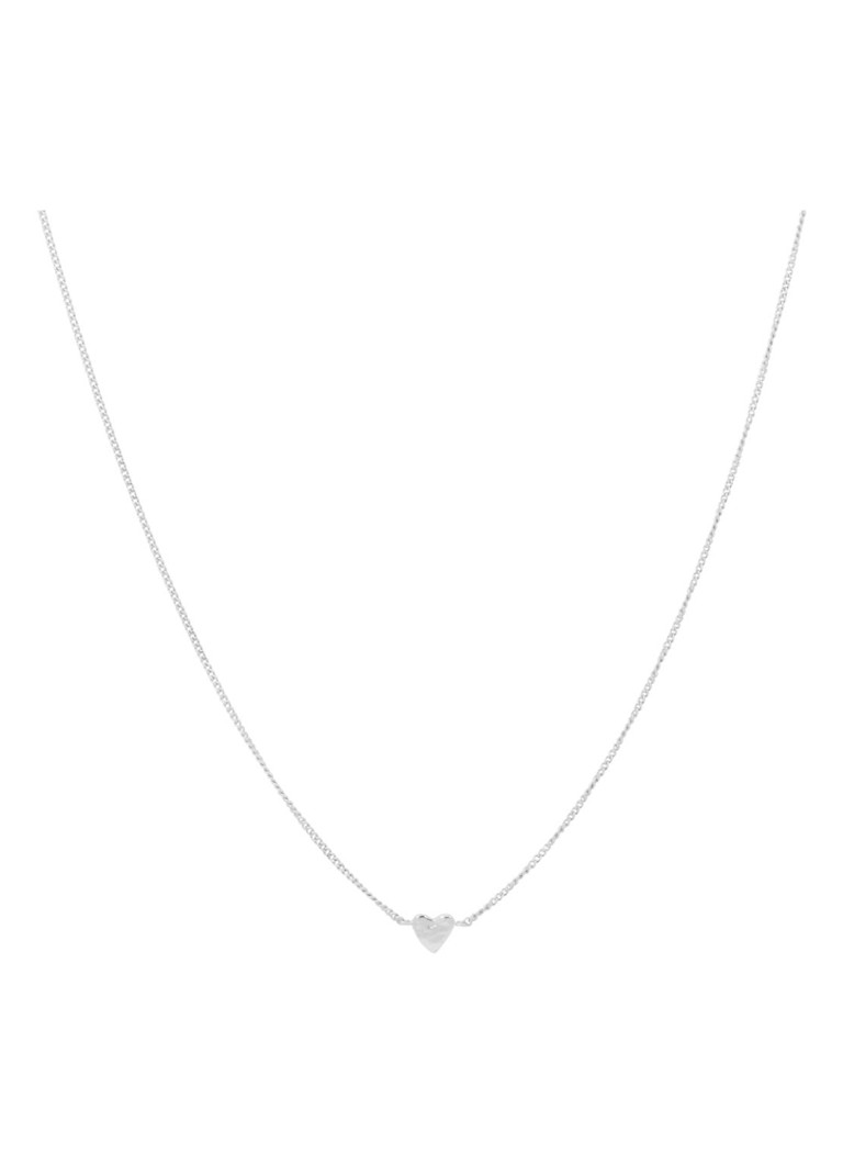 Anna + Nina Te Quiero silver necklace