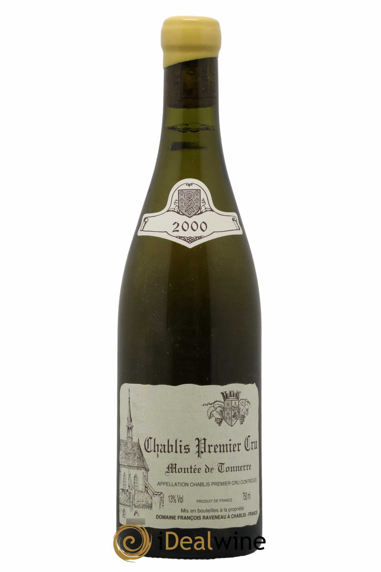 Chablis 1er Cru Montée de Tonnerre Raveneau (Domaine)  2000 - Lot de 1 Bouteille