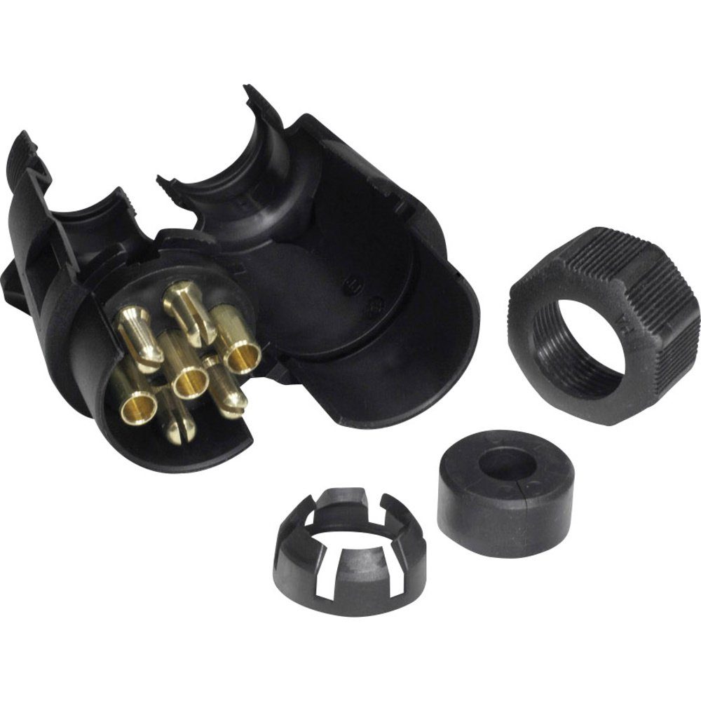 SecoRüt Anhänger SecoRüt 20120 Anhänger Stecker [Steckdose 7polig - Stecker 7polig] ABS