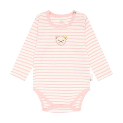 Body langarm GOTS, rosa