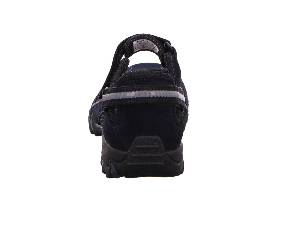 MEPHISTO Freizeit Schnürer blau Niro C Suede 07 Mesh 07
