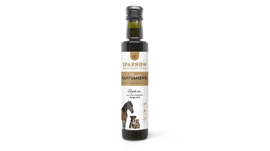 Sparrow Hanfsamenöl 250ml 250 ml