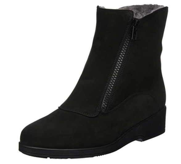 SEMLER Winterstiefel schwarz NUBUKINA