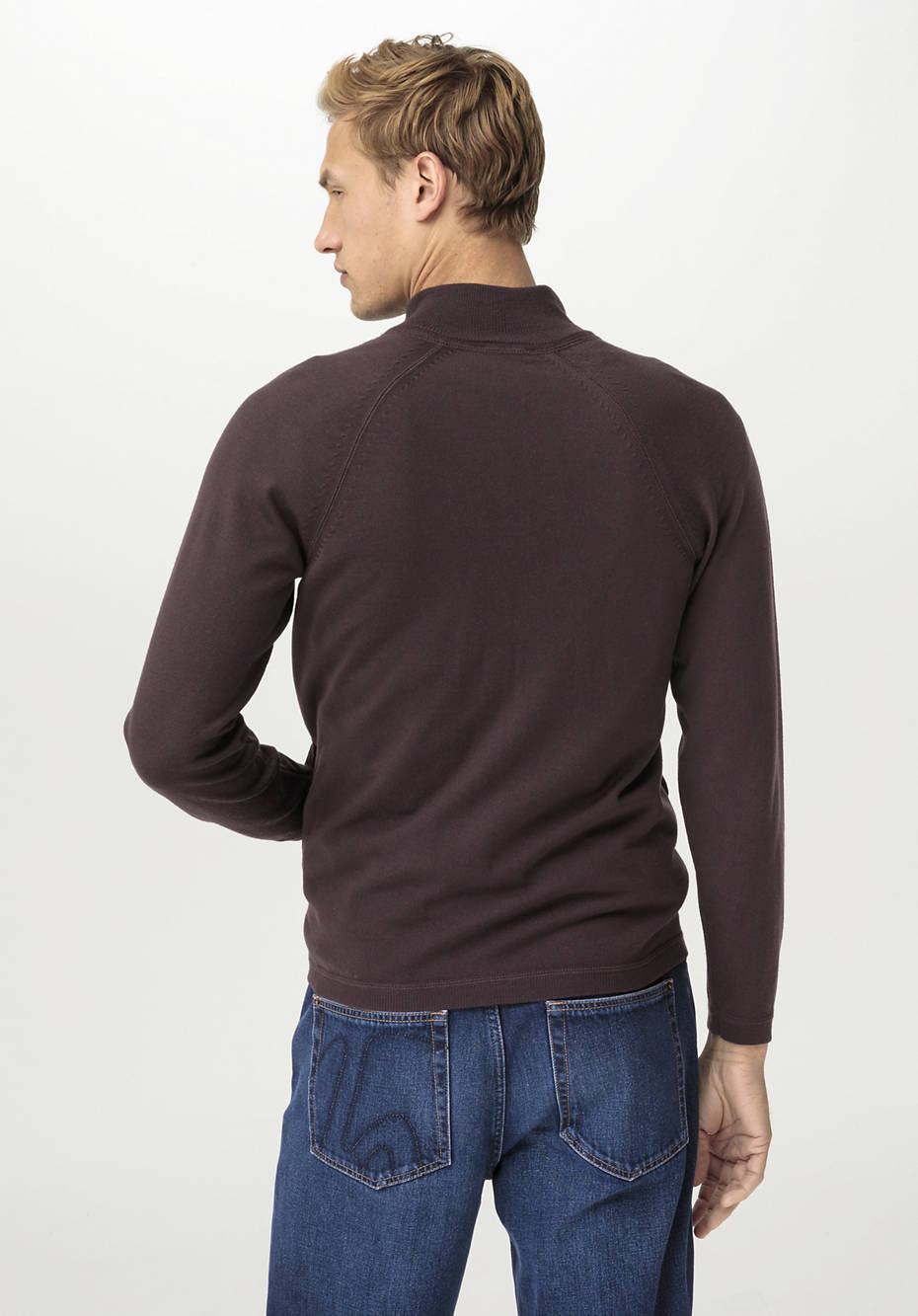 Strickjacke aus reiner Bio-Merinowolle