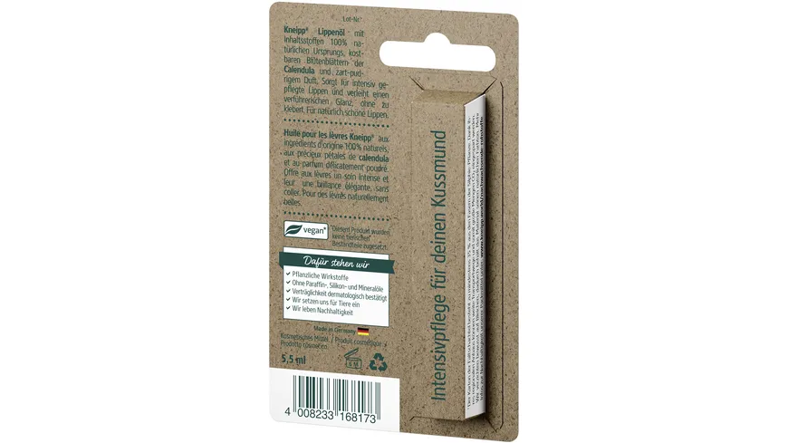 Kneipp Lippenöl Calendula 5.5 ml