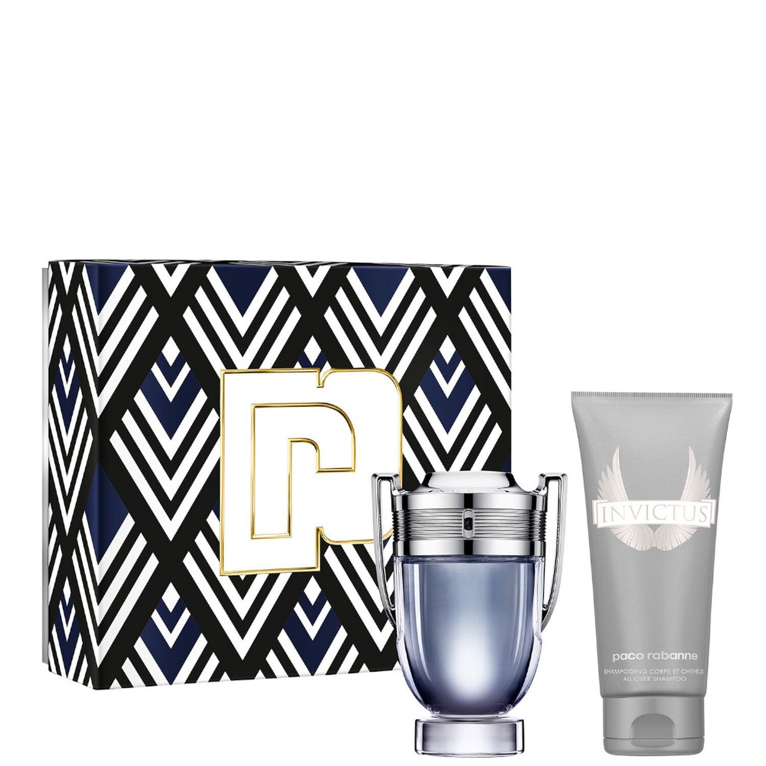Paco Rabanne Invictus Coffret Eau de Toilette 100 ml + Gel douche 100 ml