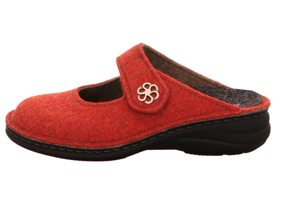 FINN COMFORT Hausschuhe rot BRIG