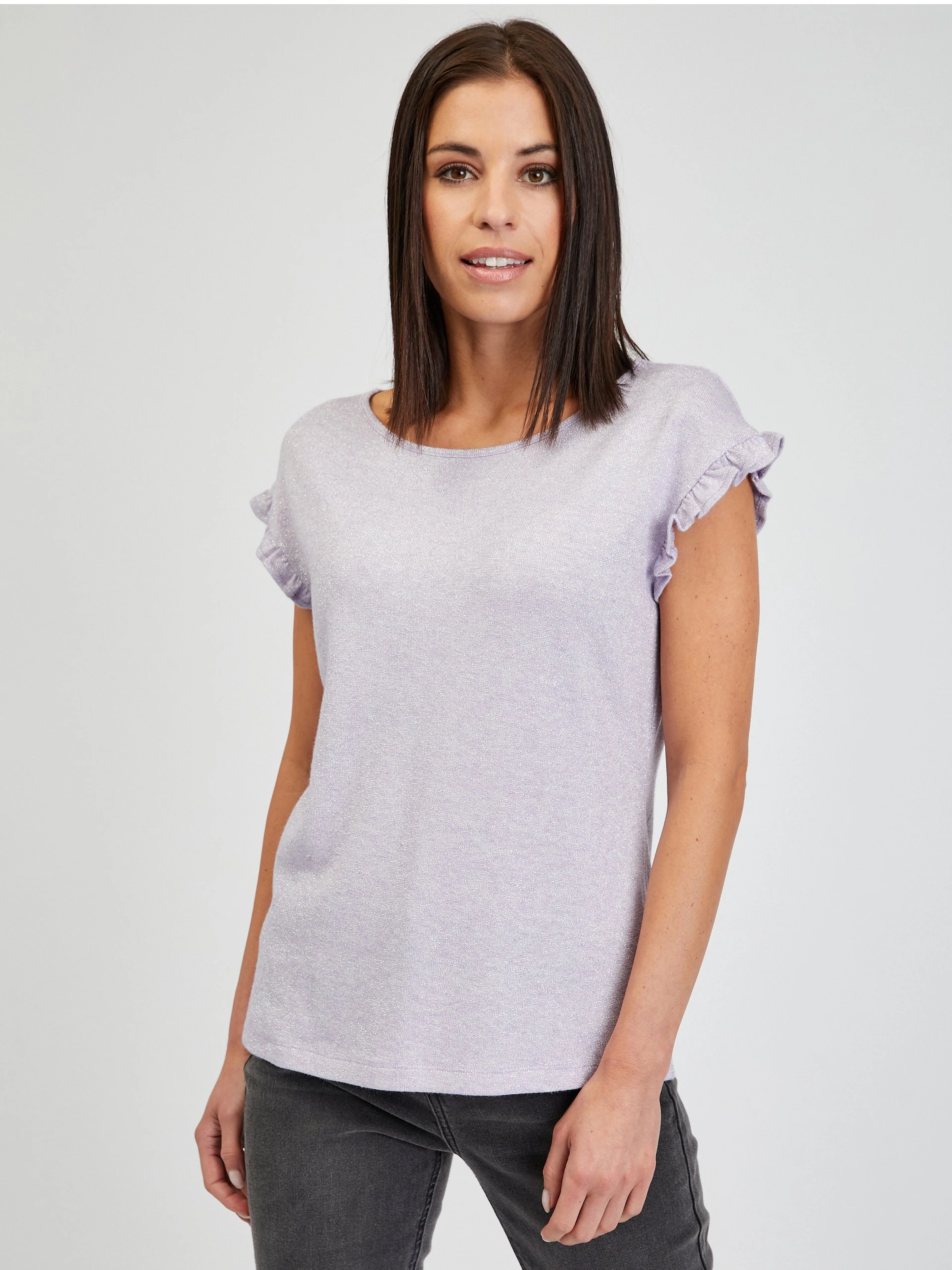 Hellviolettes Damen-T-Shirt ORSAY