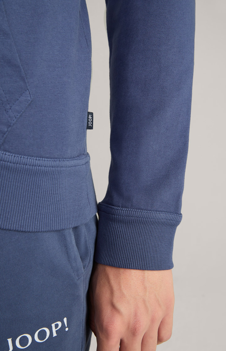Loungewear Sweatjacke in Blau