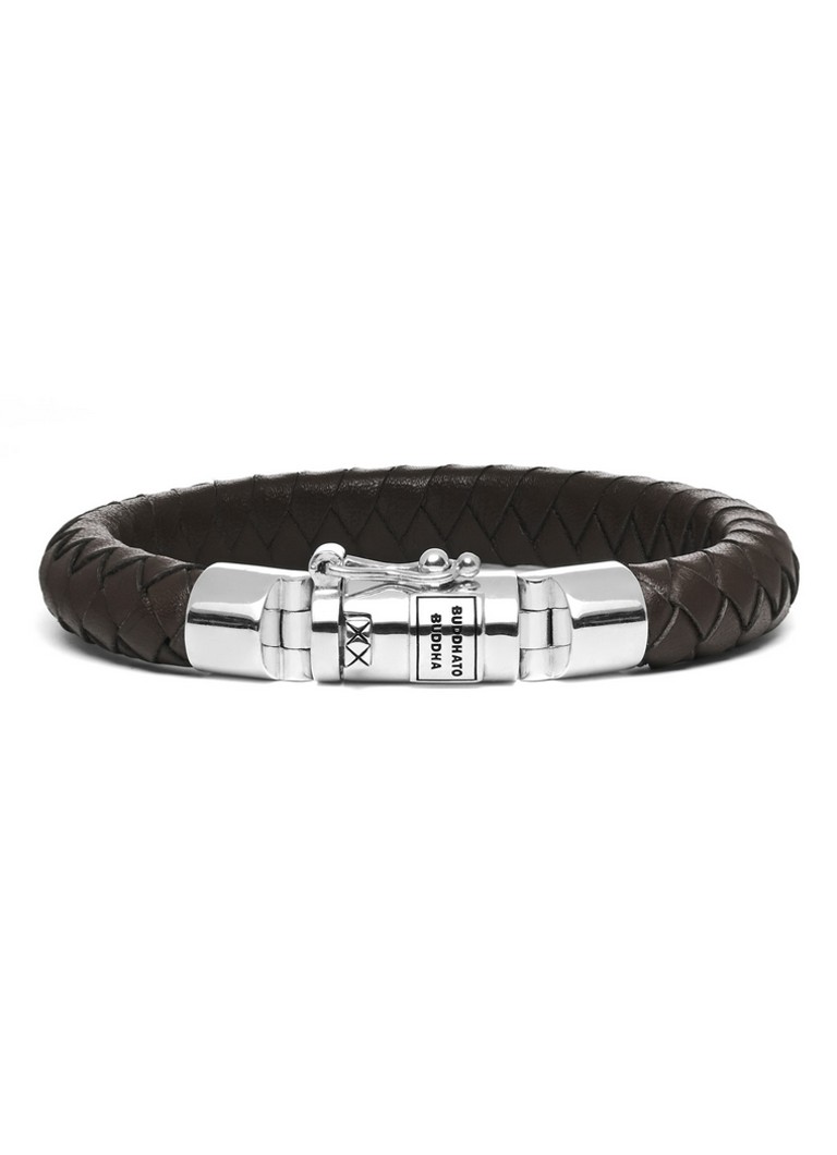 Buddha to Buddha  Ben Small armband van leer
