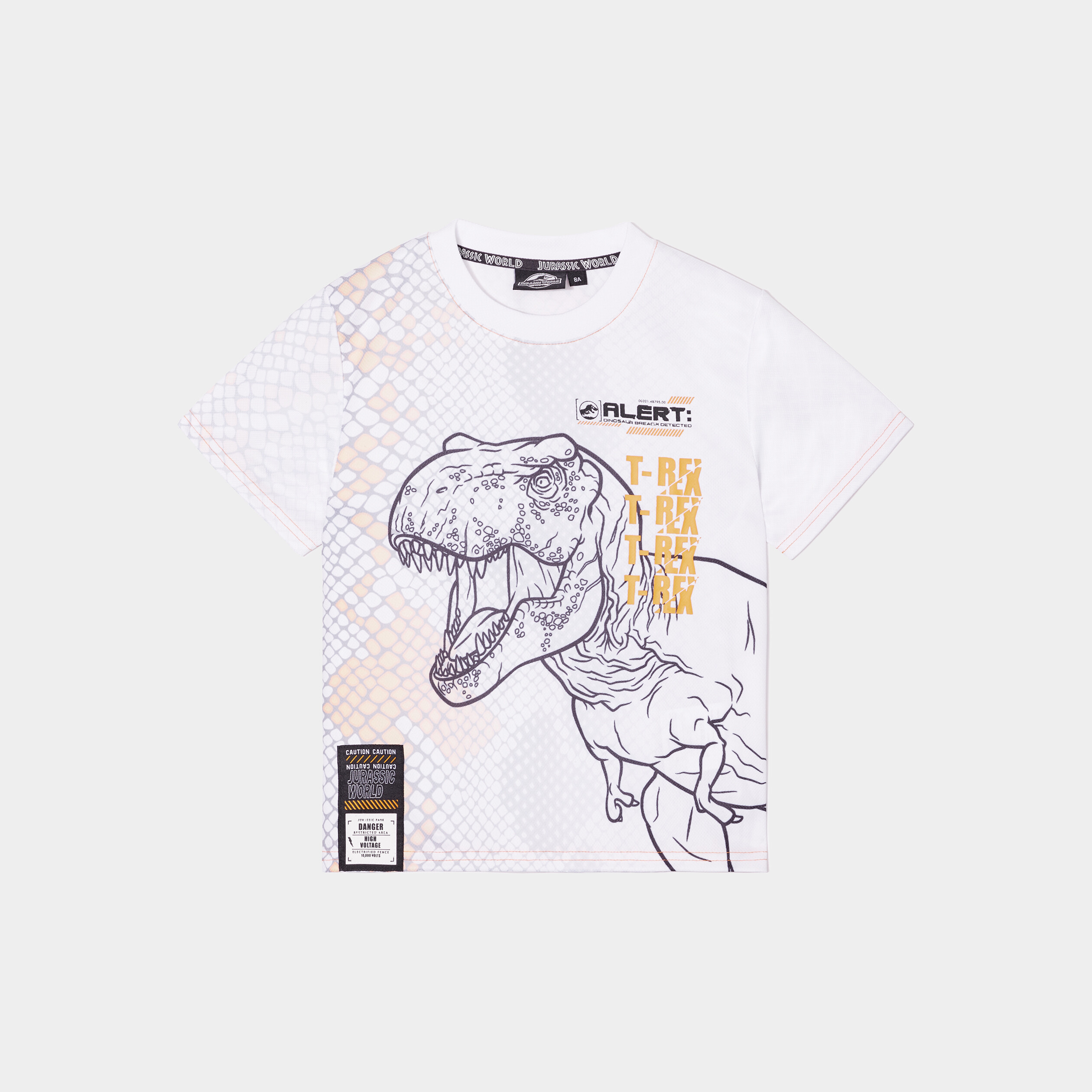 T-shirt manches courtes Jurassic Park multicolore garçon | La Halle