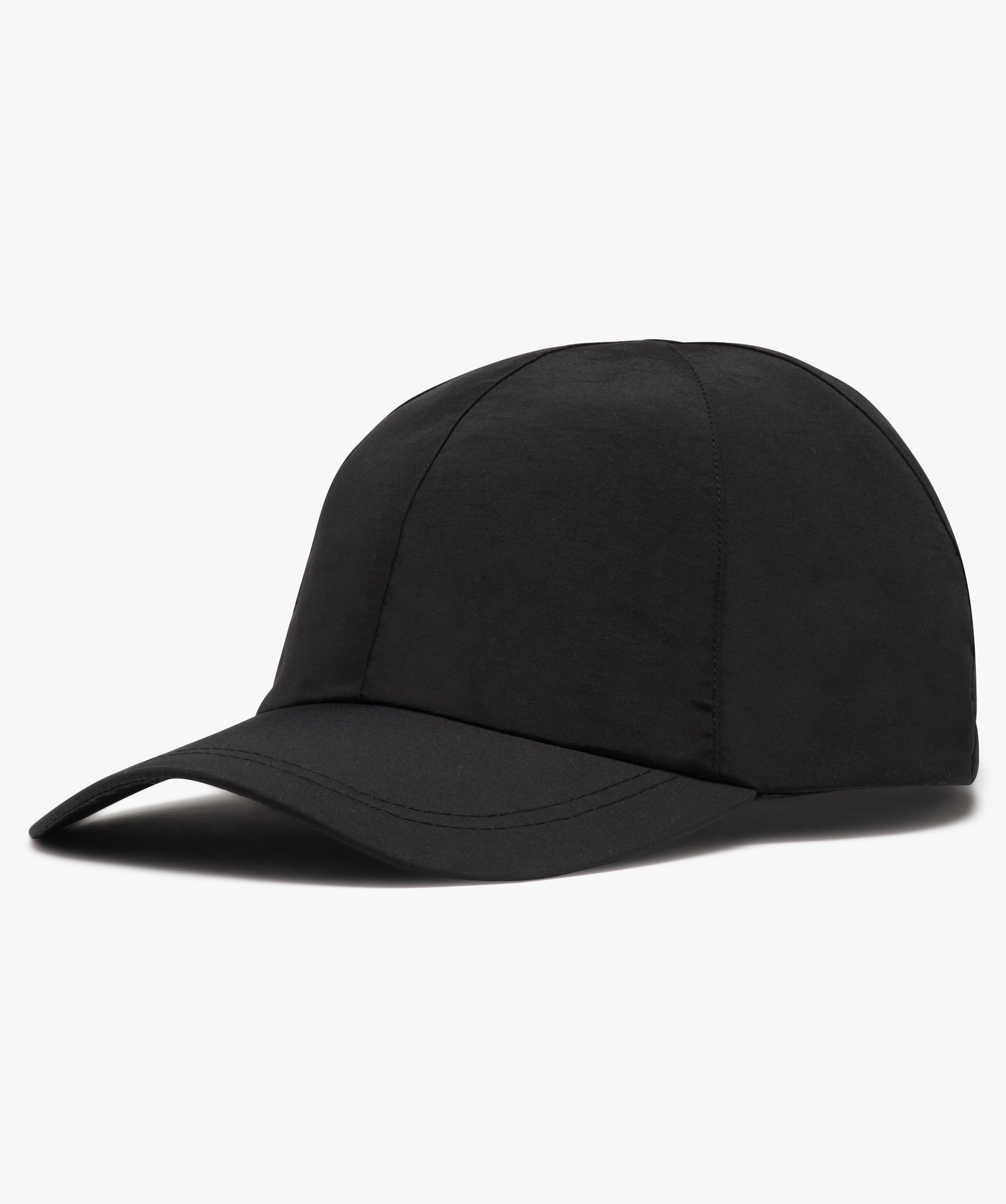 Casquette homme en toile légère unie noir | GEMO