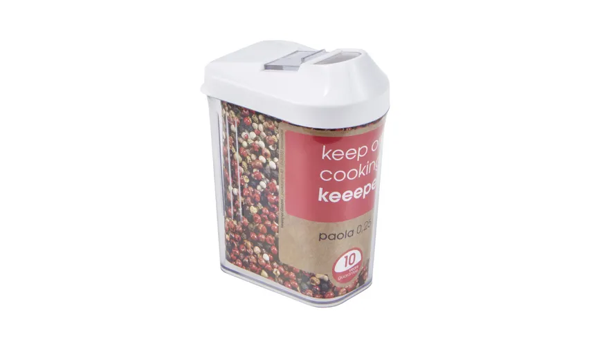 keeeper Schüttdose Paola 0,25l weiß