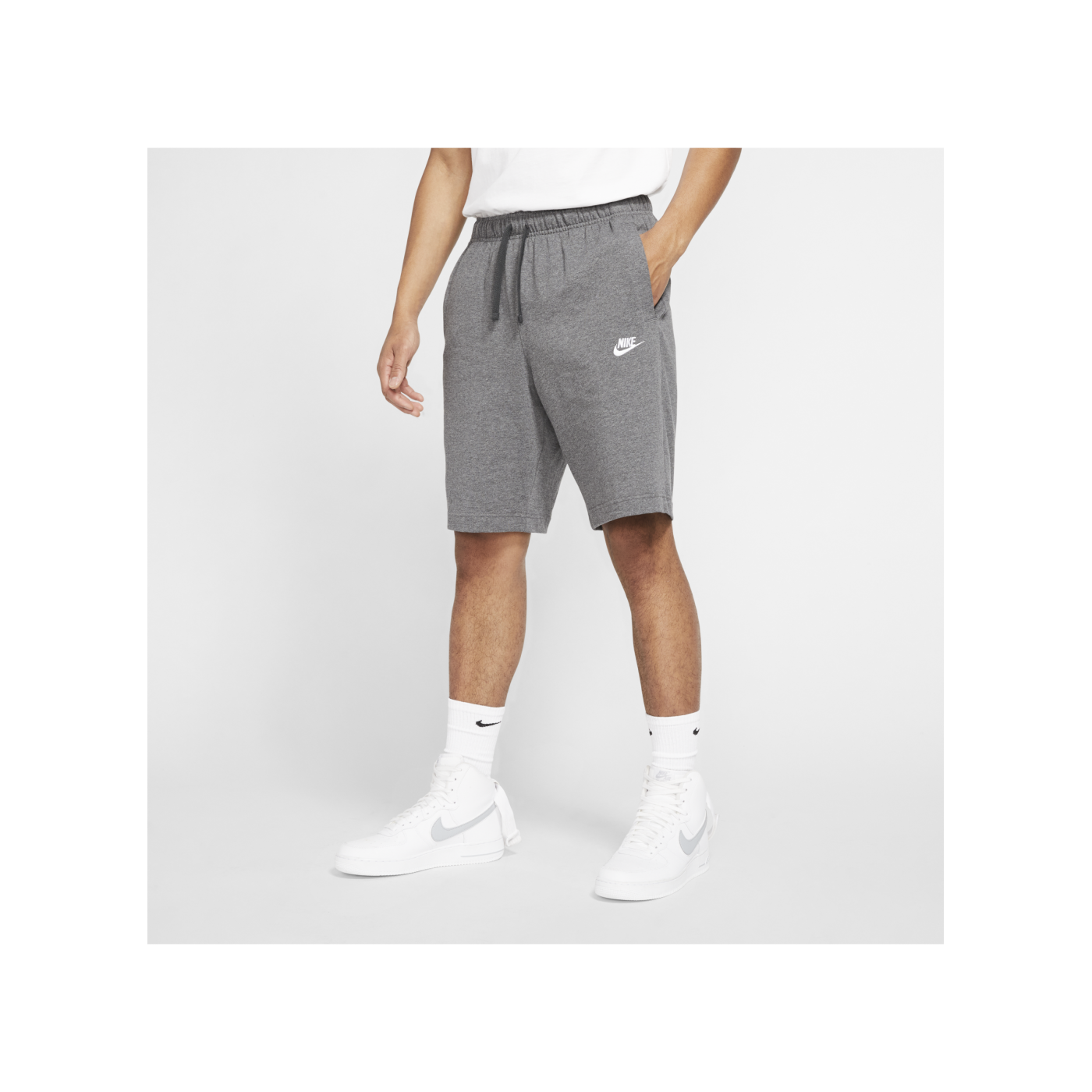 Nike Club Jersey Short Grau F071