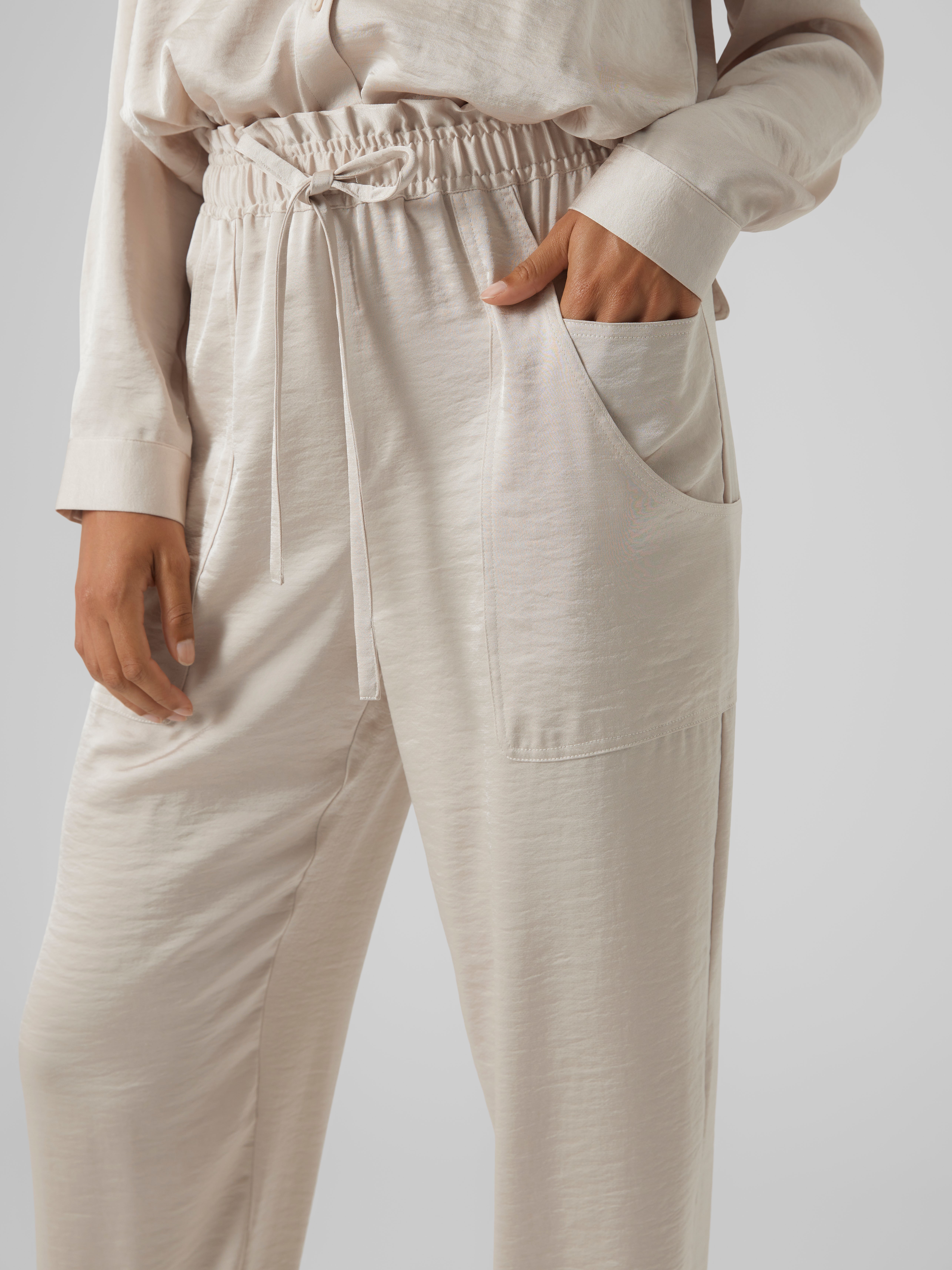 VMMARYS Hohe Taille Hose