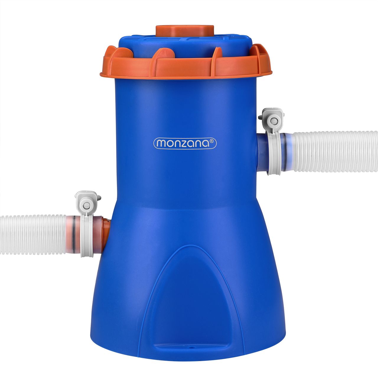 Casaria monzana® Pool Filterpumpe MZP40 Blau/Orange 3.400L/h
