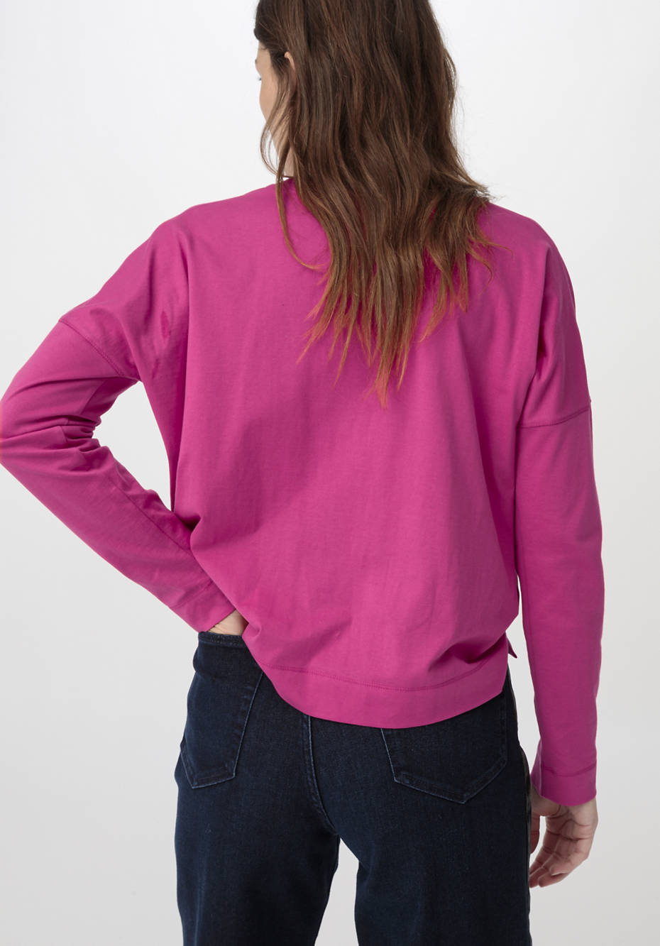 Langarm-Shirt aus reiner Bio-Baumwolle
