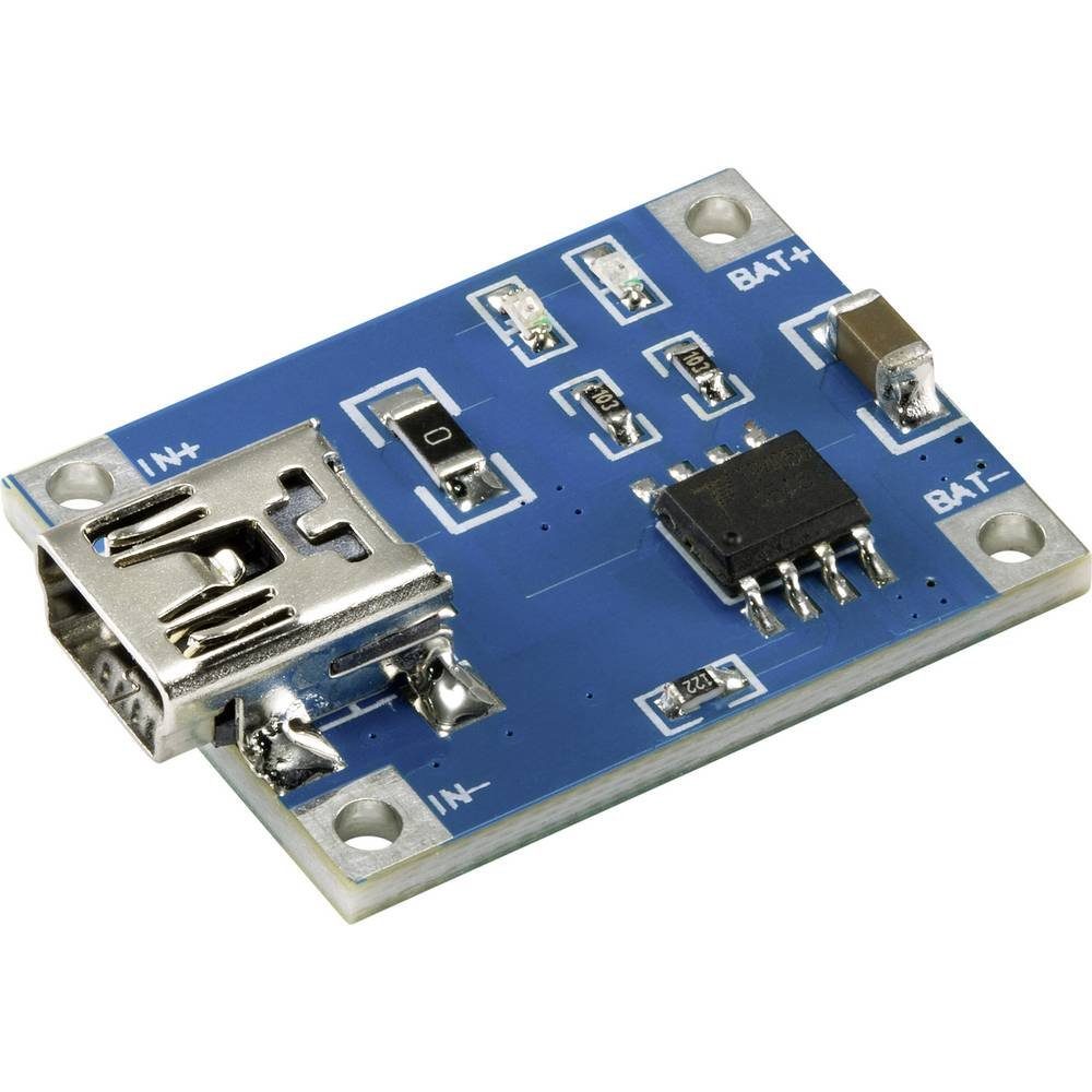 TRU COMPONENTS Lademodul für Lithium Akkus 1A (2-tlg Barebone-PC