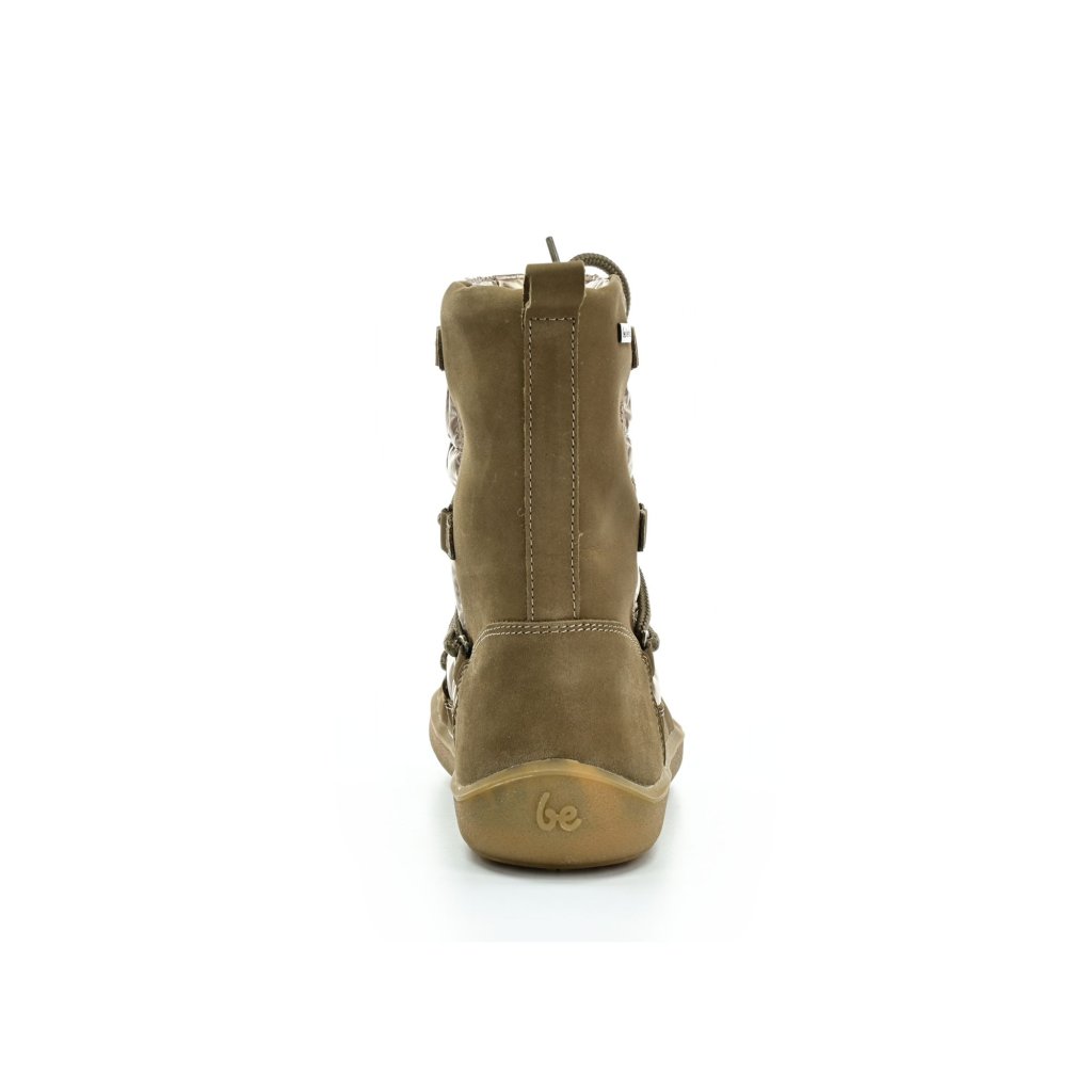 Be Lenka Snowfox Woman Champagne Brown Barfuß-Schneestiefel