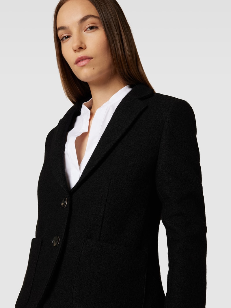 Blazer mit 2-Knopfleiste Modell 'Jonalahra' in schwarz