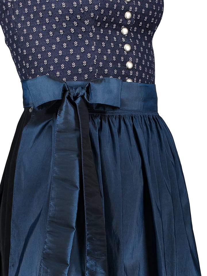 Turi Landhaus Dirndl in Dunkelblau günstig kaufen