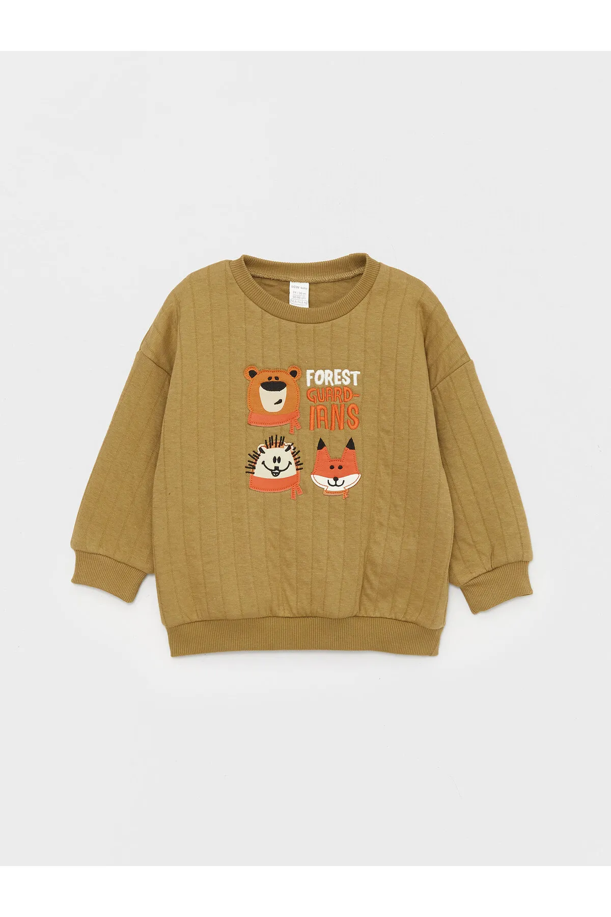 LC Waikiki  Langarm-Sweatshirt für Babys mit Rundhalsausschnitt