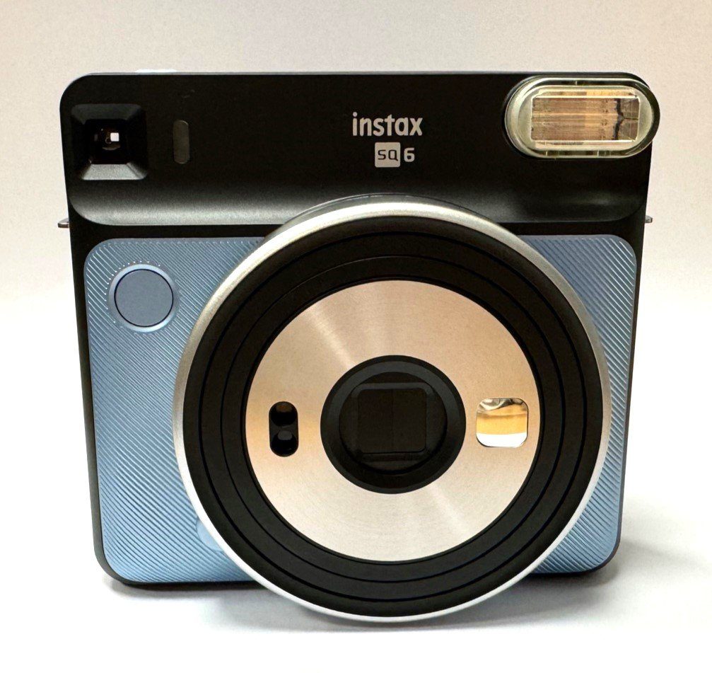 FUJIFILM Instax Square SQ 6 Aqua Blue Sofortbildkamera