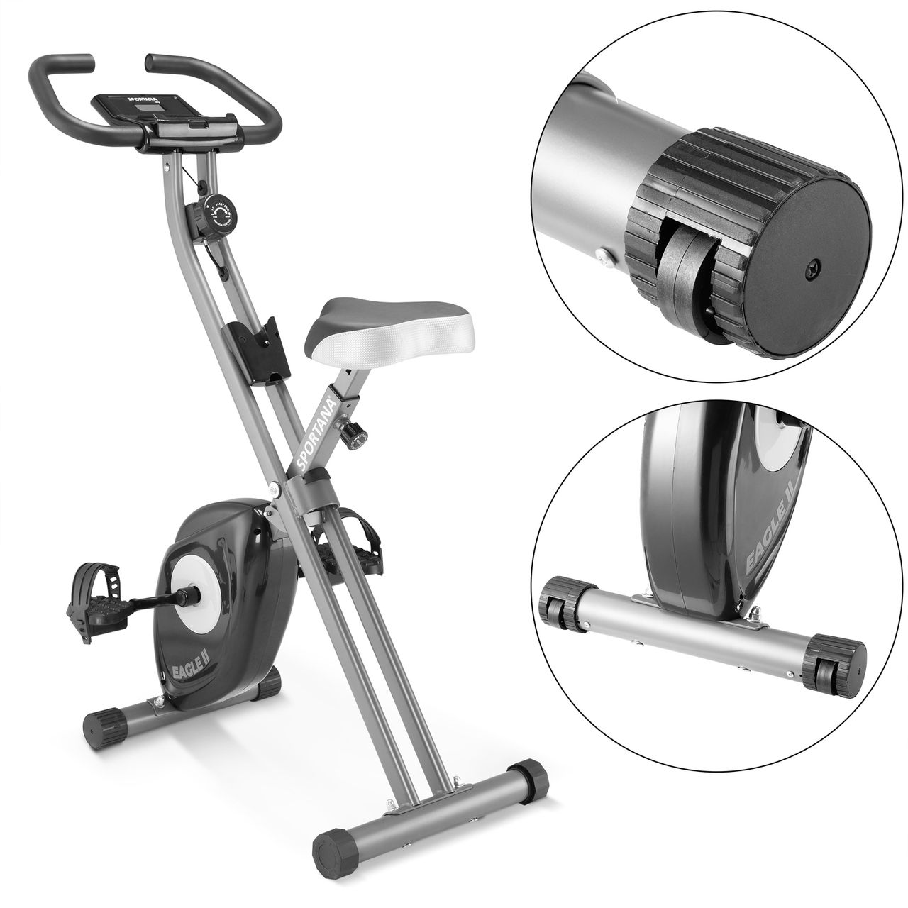 Casaria Sportana® Fitnessfahrrad Eagle 2  71x44x110cm
