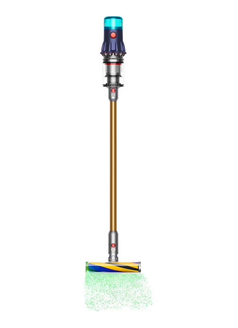 Aspirateur balai Dyson V12 Detect Slim Absolute 125 cm - Bleu de Prusse / Cuivre