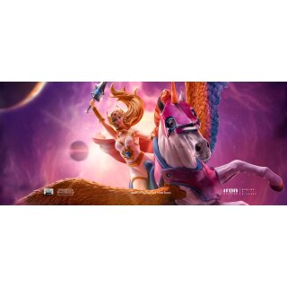 Masters of the Universe BDS Art Scale Statue - She-Ra and Swiftwind