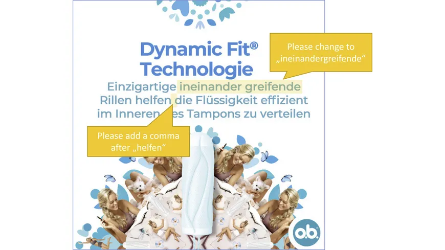 O.B. Tampons ProComfort Mini
