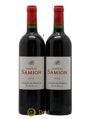 Château Samion  2016 - Lot de 2 Bouteilles