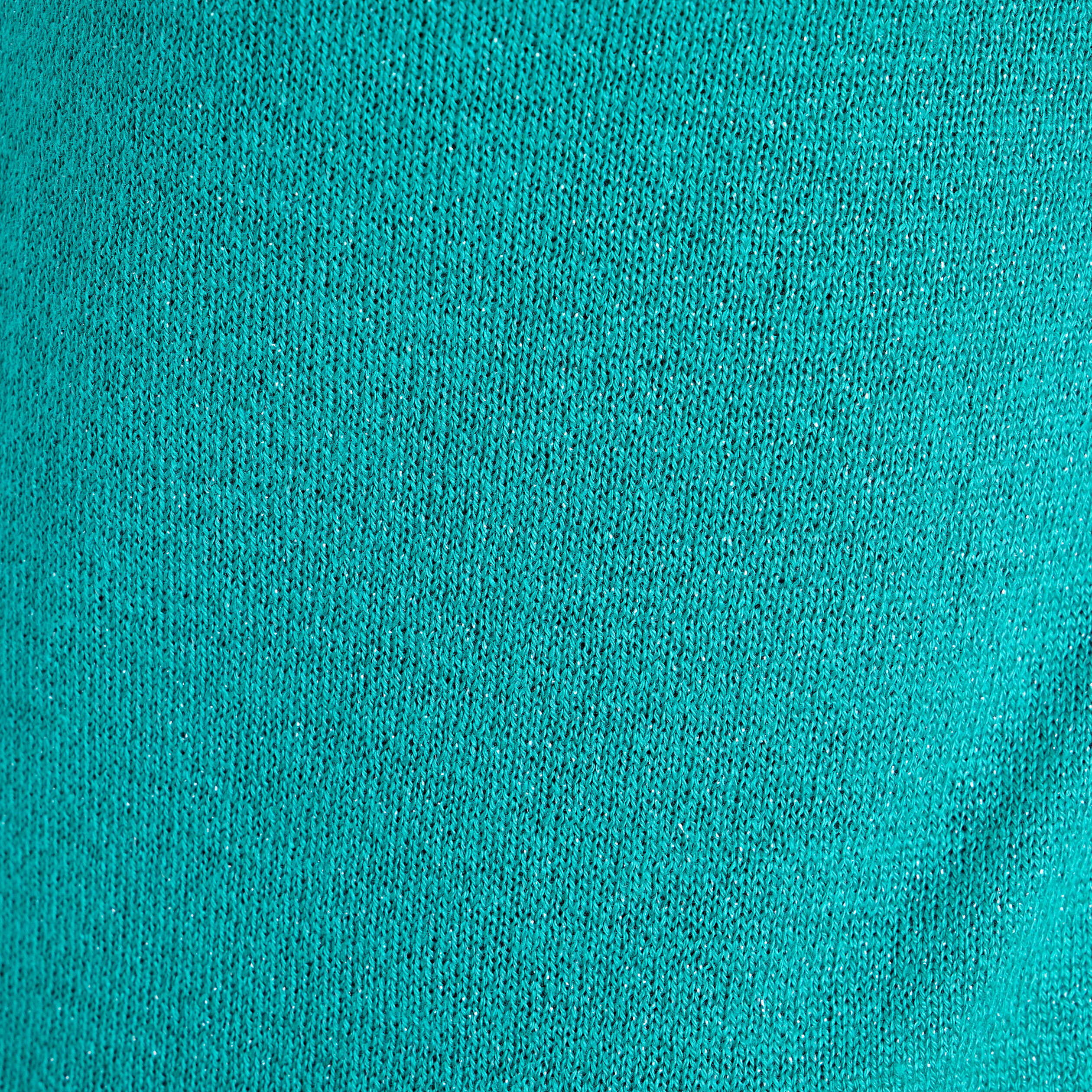 Pull col en V dos ouvert vert femme | Cache Cache