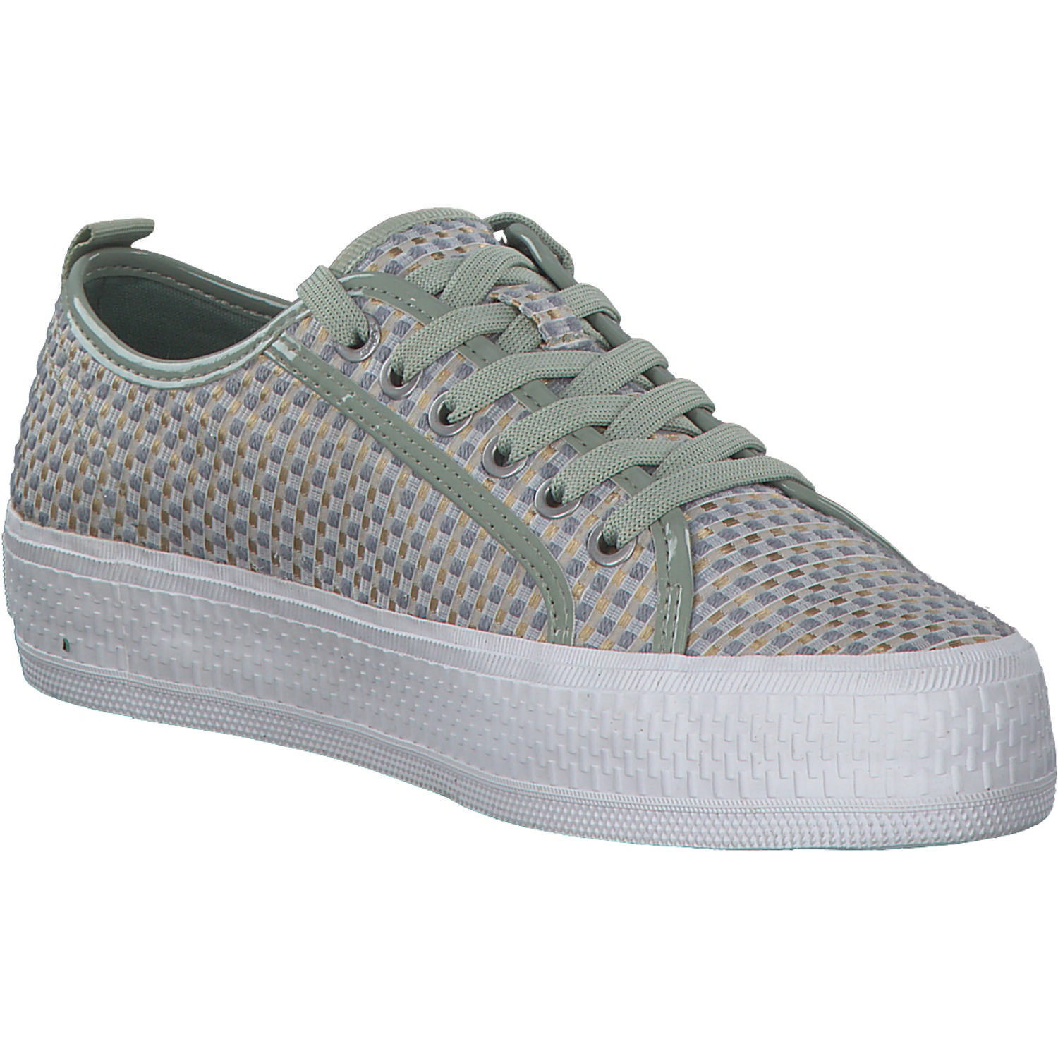 s. Oliver 23650, Sneakers Low, Damen, Grün