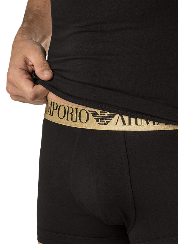 EMPORIO ARMANI, Set, T-Shirt   Trunk, schwarz