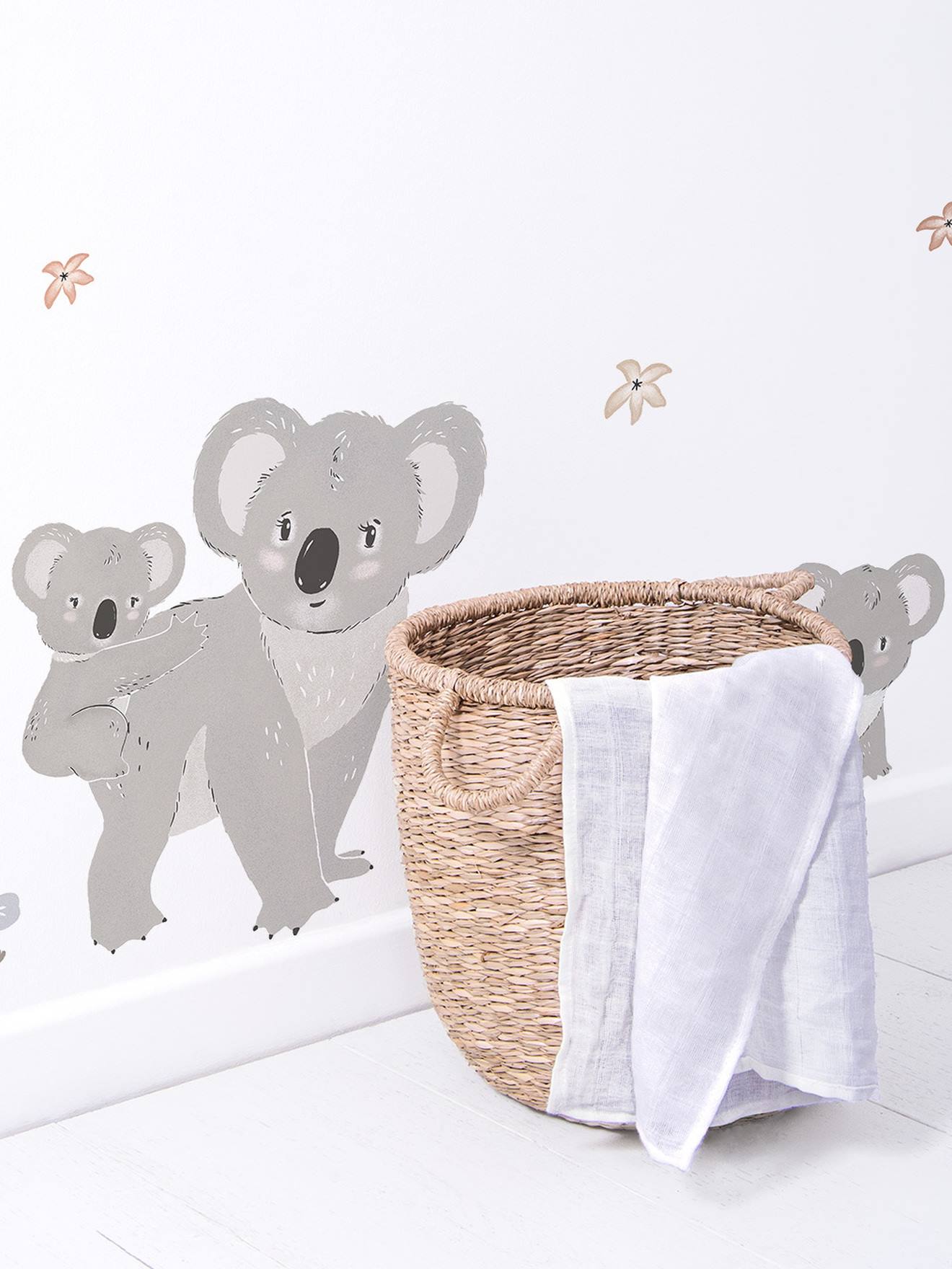 Stickers géants Branche Koala Lilydale LILIPINSO gris