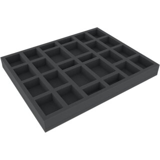 Feldherr 60 mm Schaumstoffeinlage mit 26 Fächern