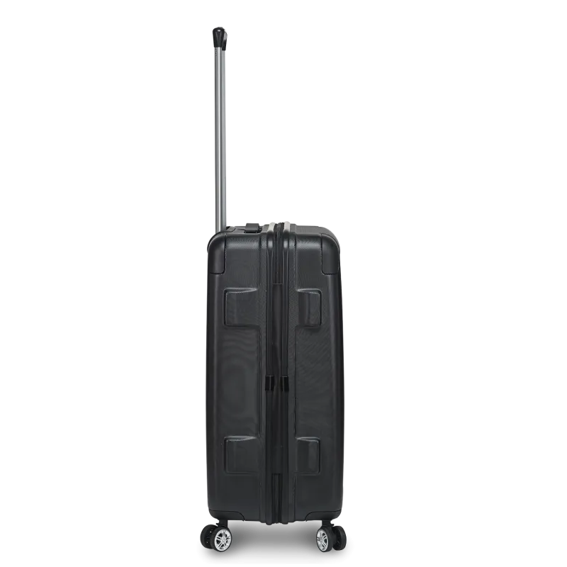 Stratic Hartschalen-Koffer M mit 4 Rollen, 66 cm, 67 Liter Stripe - Black