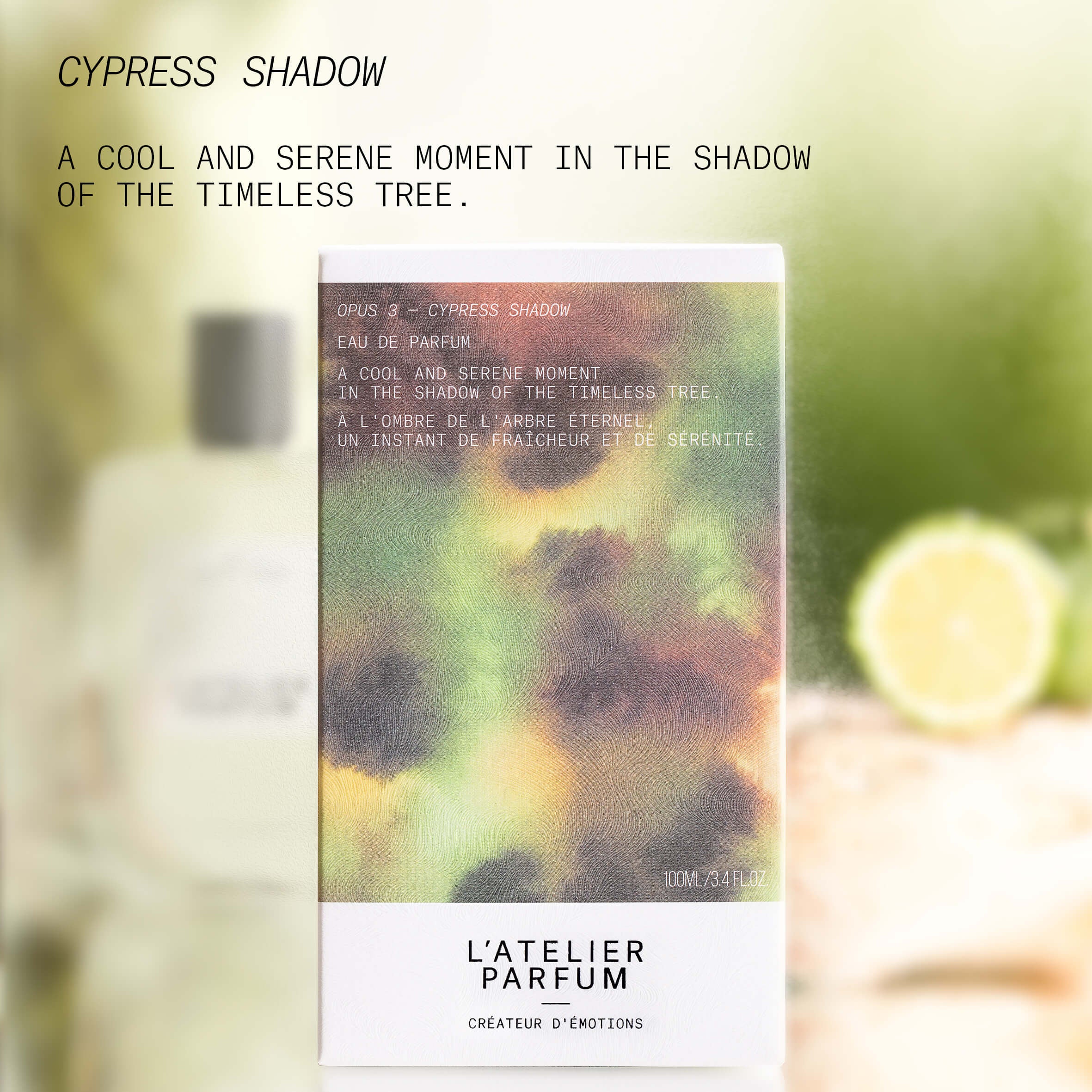 Opus 3 - Shots Of Nature Cypress Shadow - Eau de Parfum Unisex, Eau de Parfum