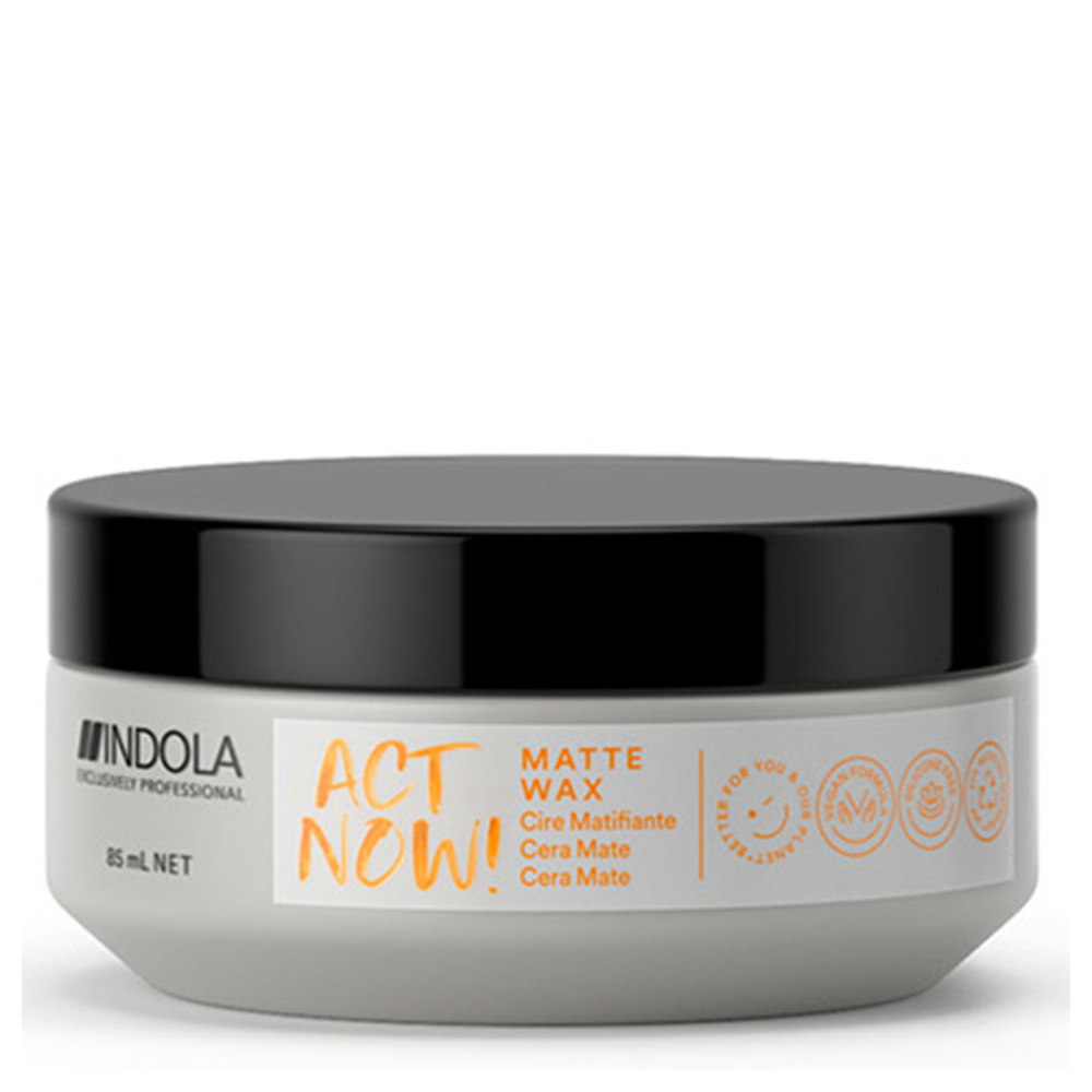 Indola Cire Matifiante Act Now 85ml Cire capillaire