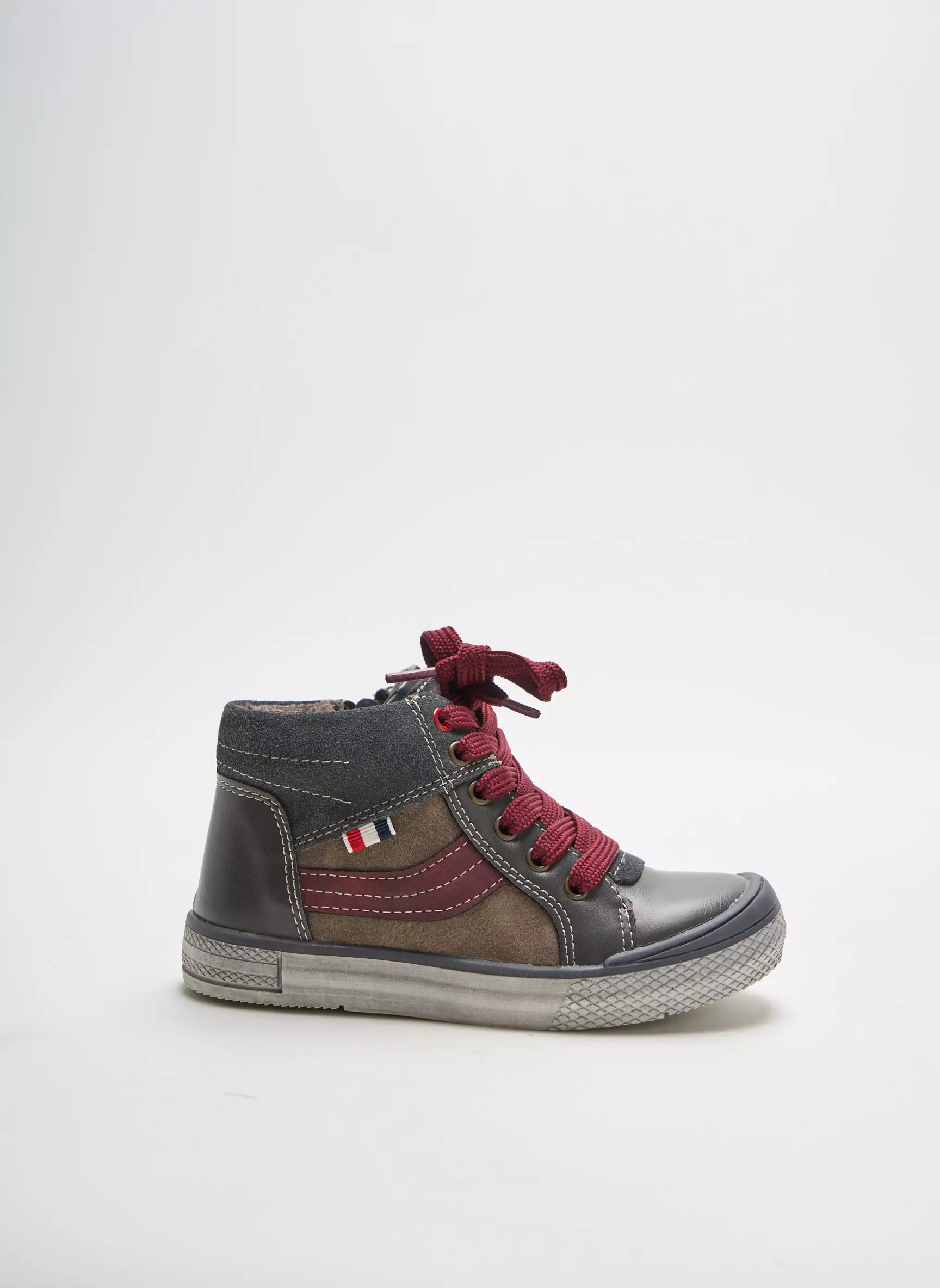 Sk8 Baskets Garcon couleur gris