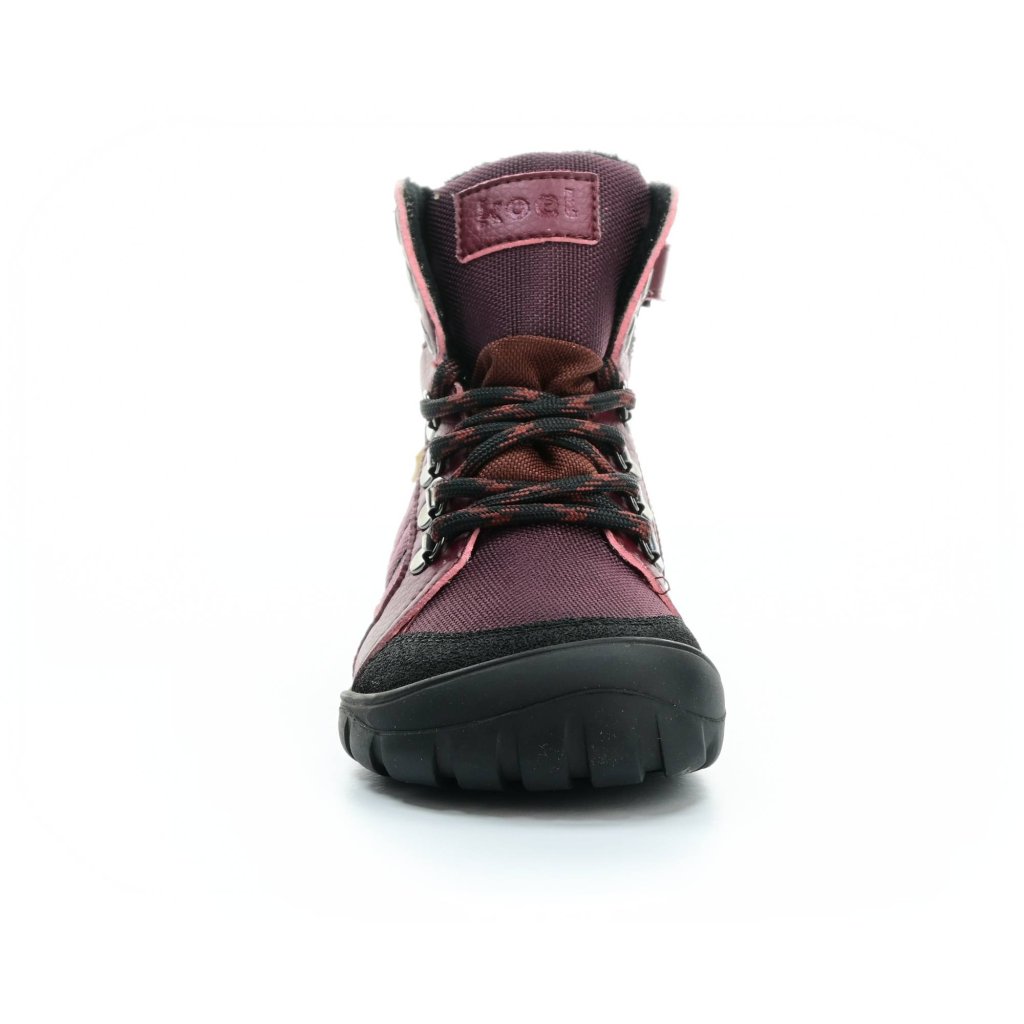 Koel4kids Mica Vegan Tex Bordo 04T001.50E-260 AD weinrote Winterbarfußschuhe