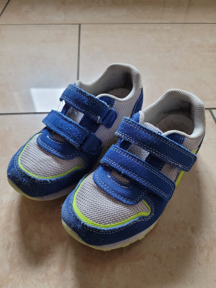 Richter Shoes Leder-Sneakers in Blau günstig kaufen 29
