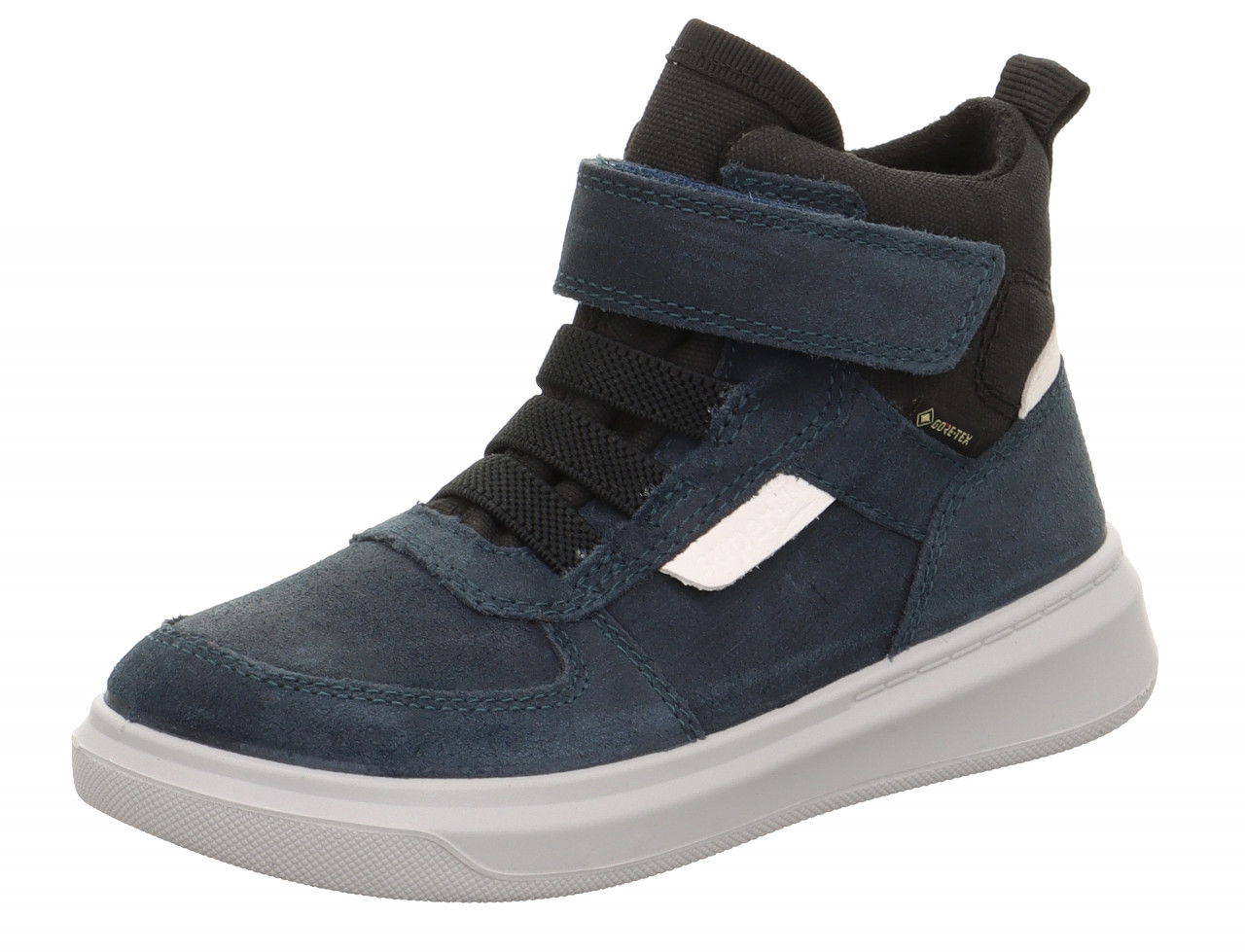 COSMO - Blau Sneaker high mit Klettverschluss