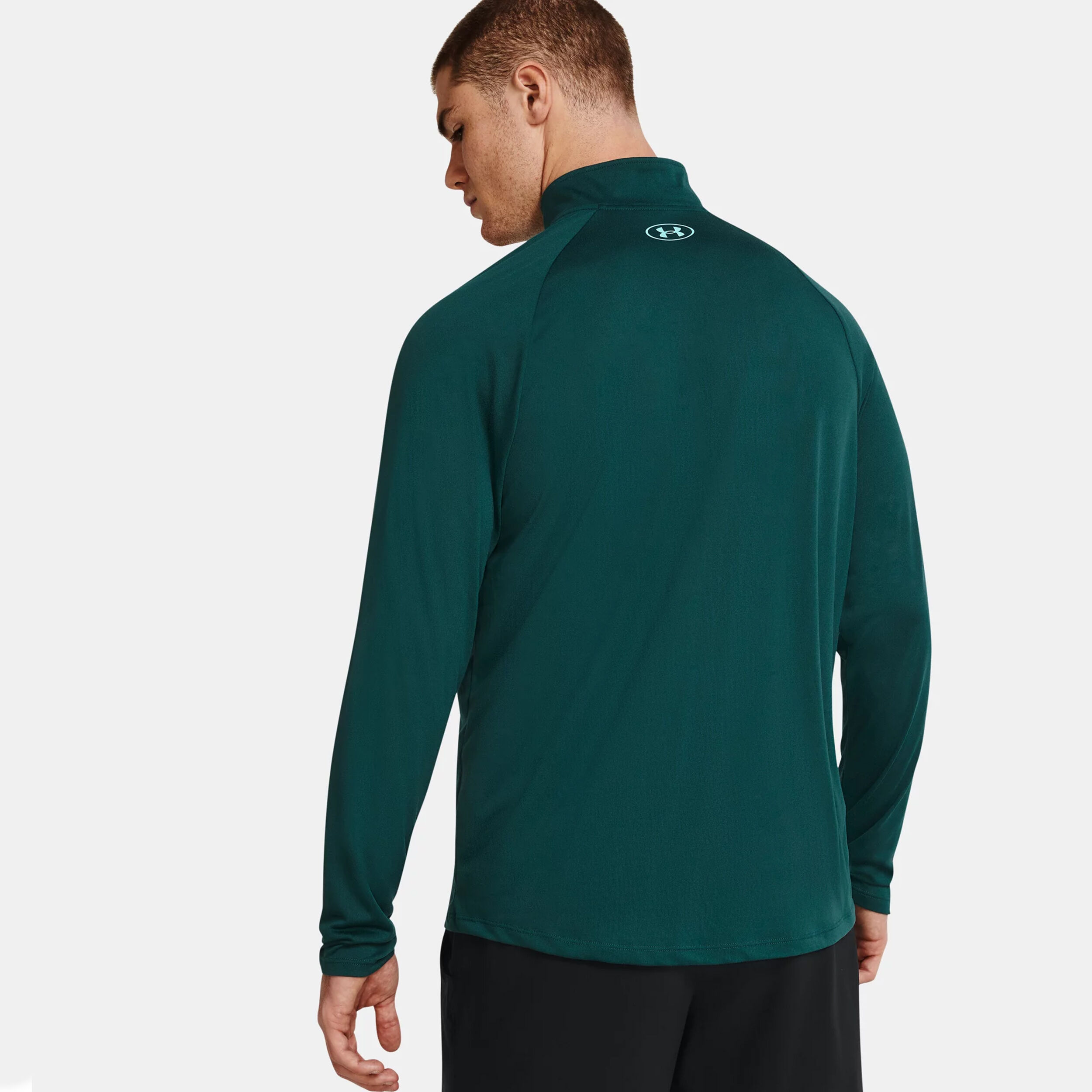 Tech 2.0 Half-Zip Longsleeve Herren - Dunkelgrün